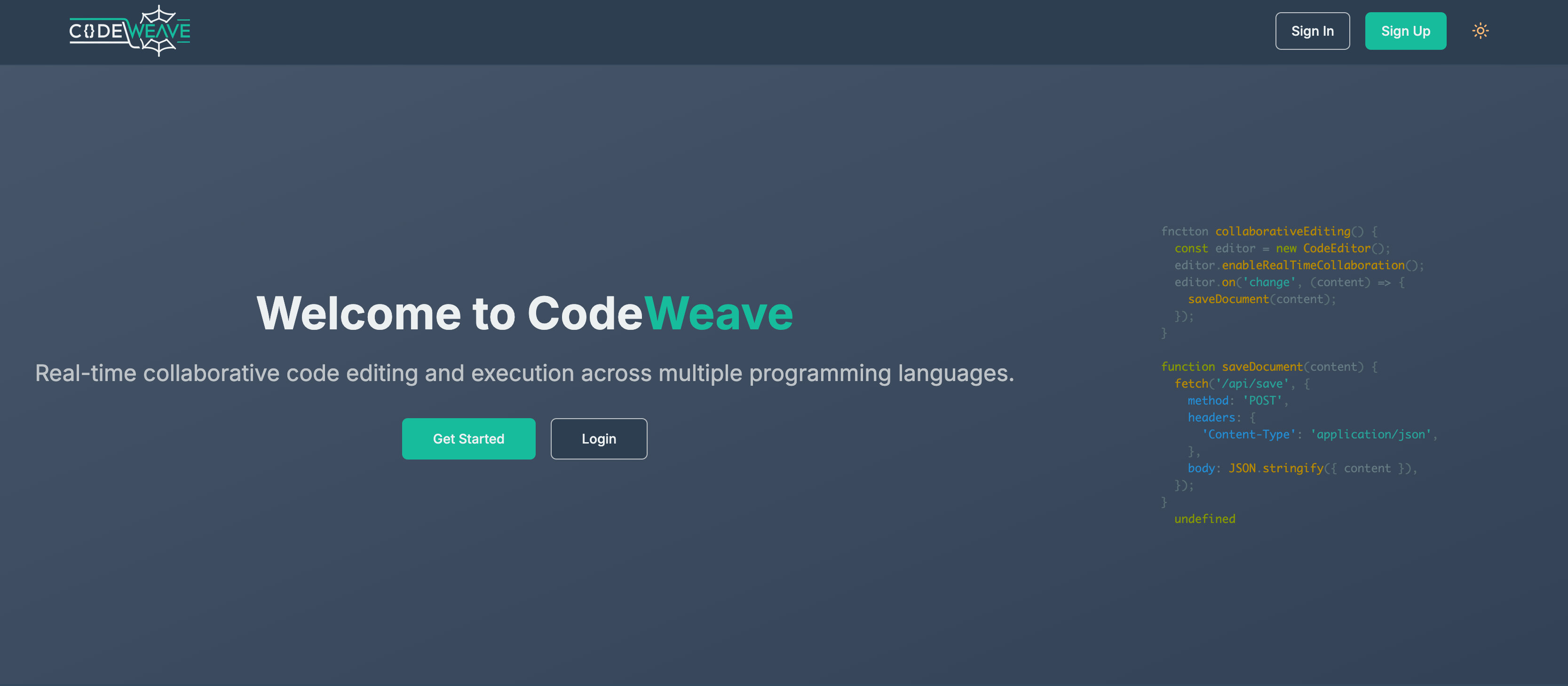 CodeWeave